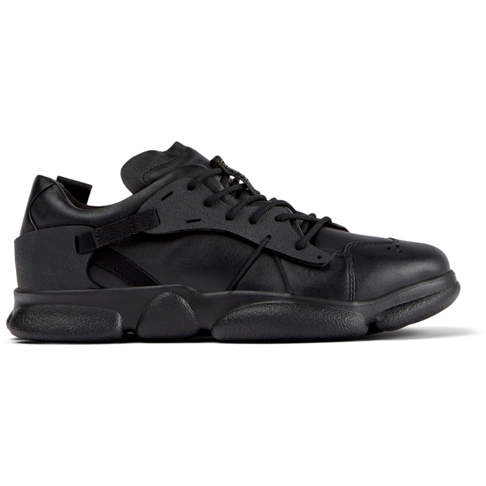 Sneakers - CAMPER Karst - Nero - Pelle liscia / Gomma