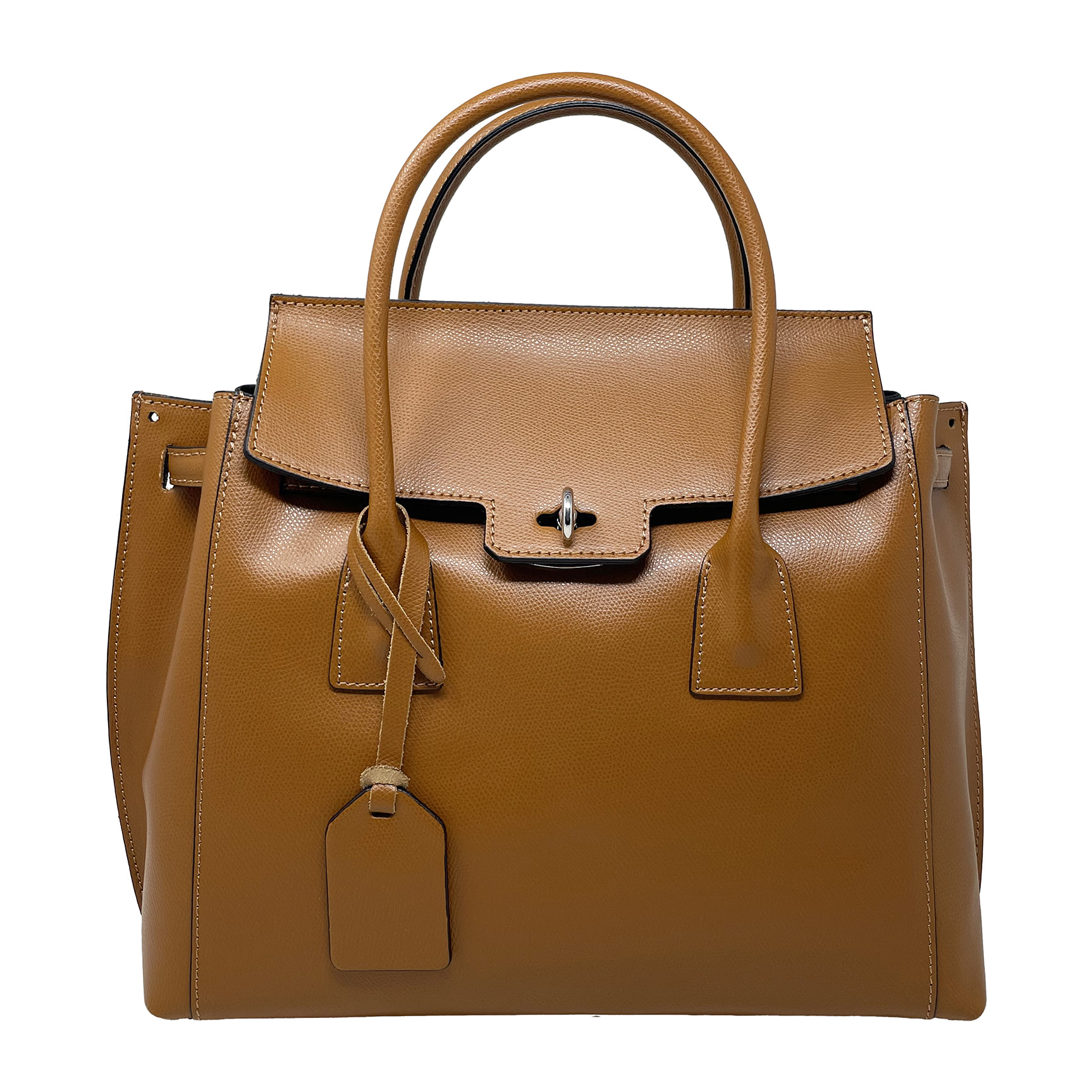 Borsa a Mano Elegante in Vera Pelle Made in Italy