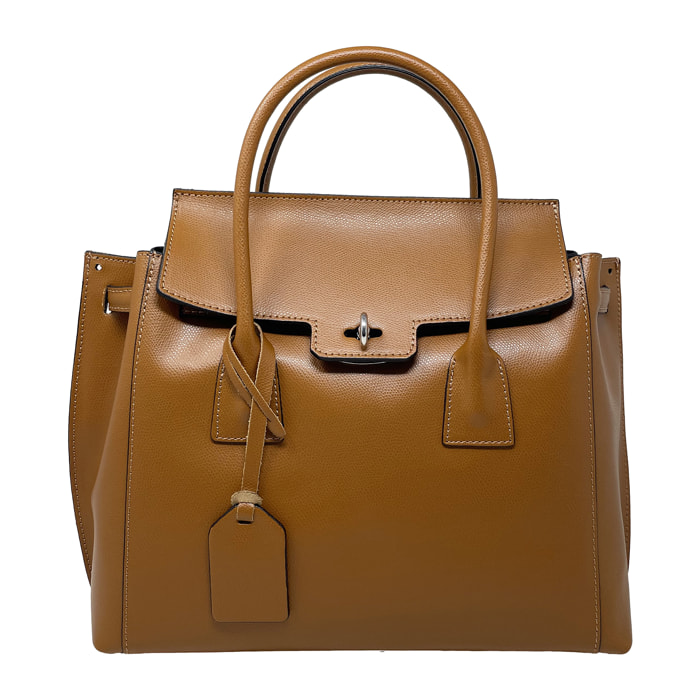 Borsa a Mano Elegante in Vera Pelle Made in Italy