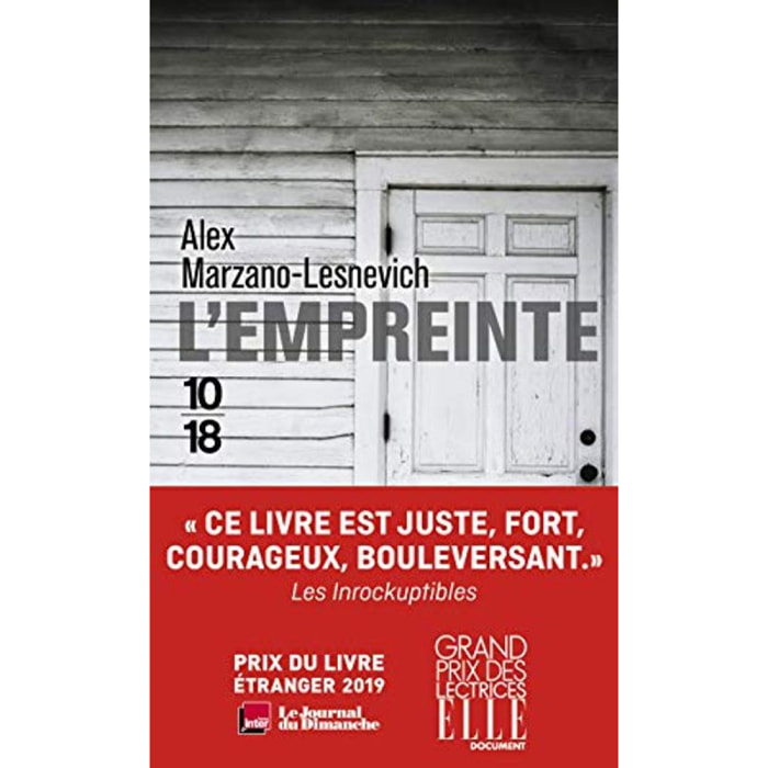 Marzano-Lesnevich, Alex | L'empreinte | Livre d'occasion