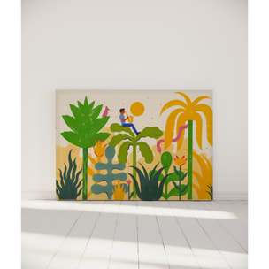 Tête de lit Melopée tropicale | Largeur au choix