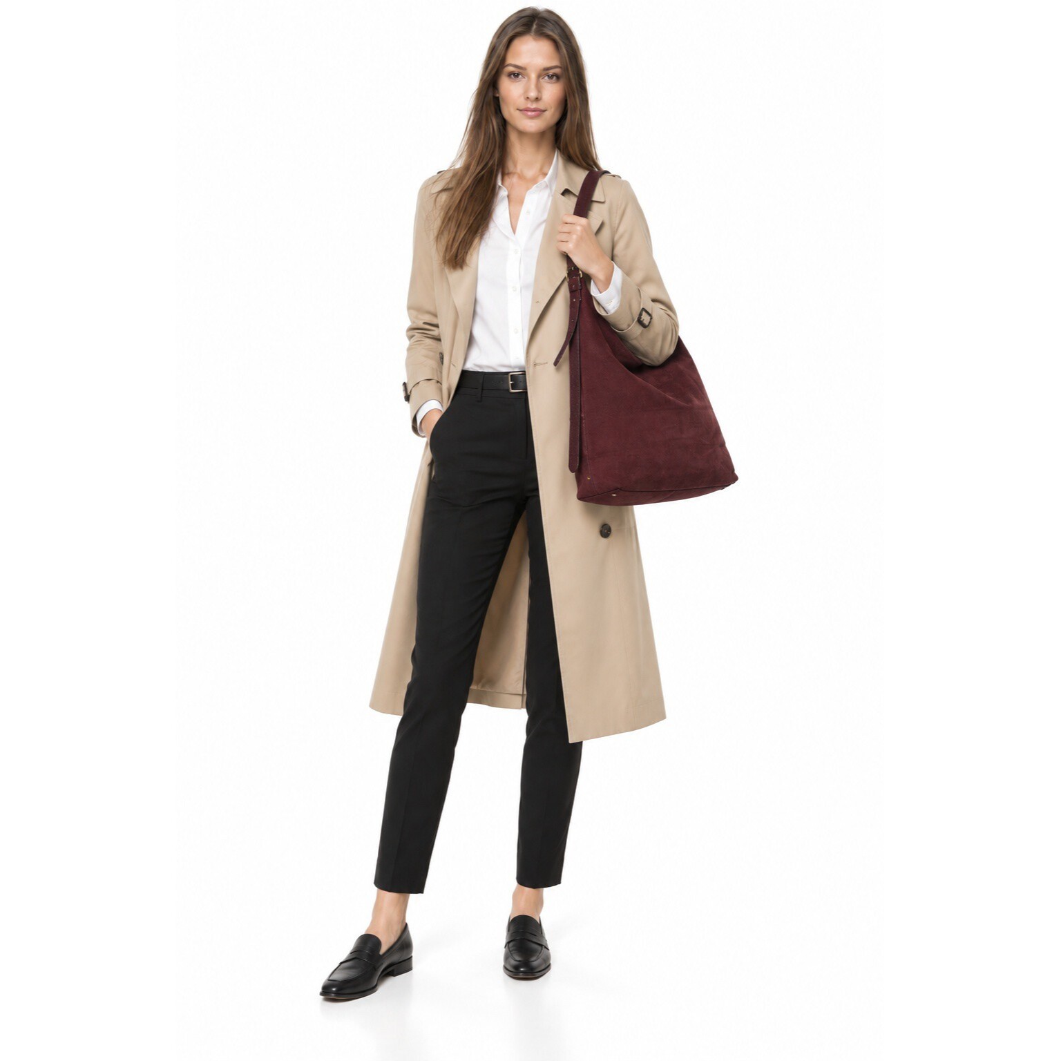 Shopper Anna Luchini Bordeaux