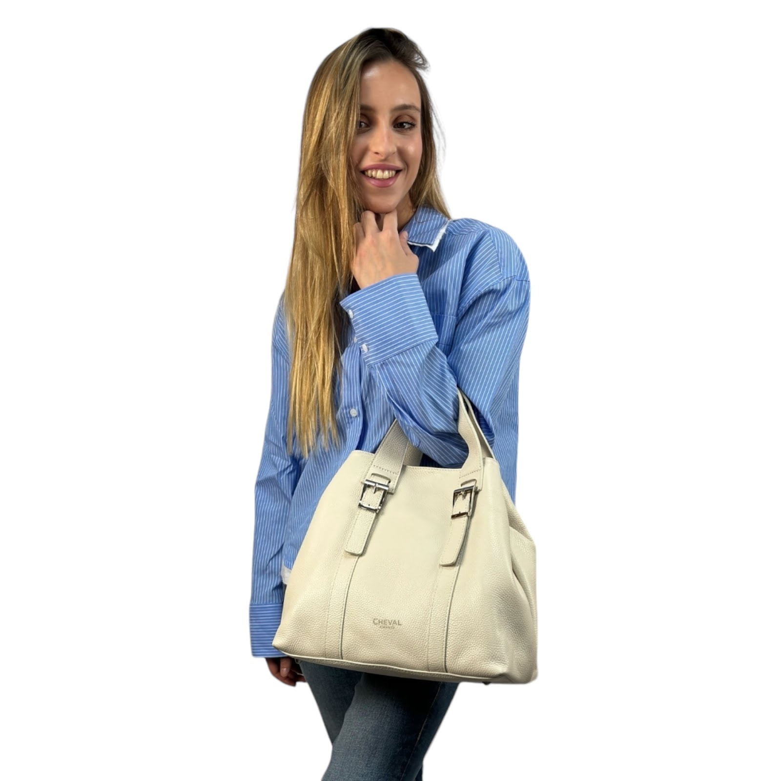 Borsa a tracolla Cheval Firenze Aida Lilla