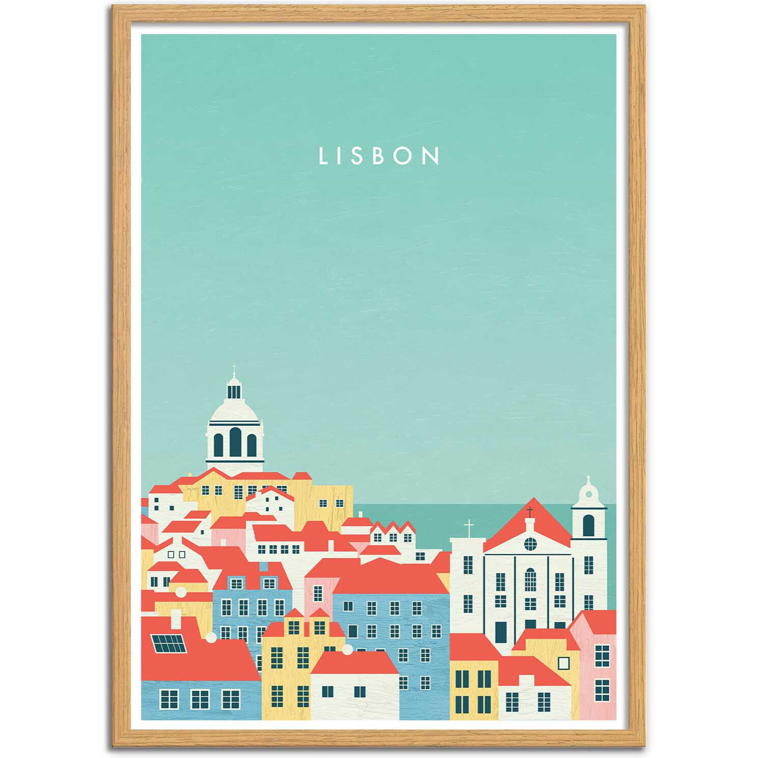 Affiche - Lisbon - Katinka Reinke
