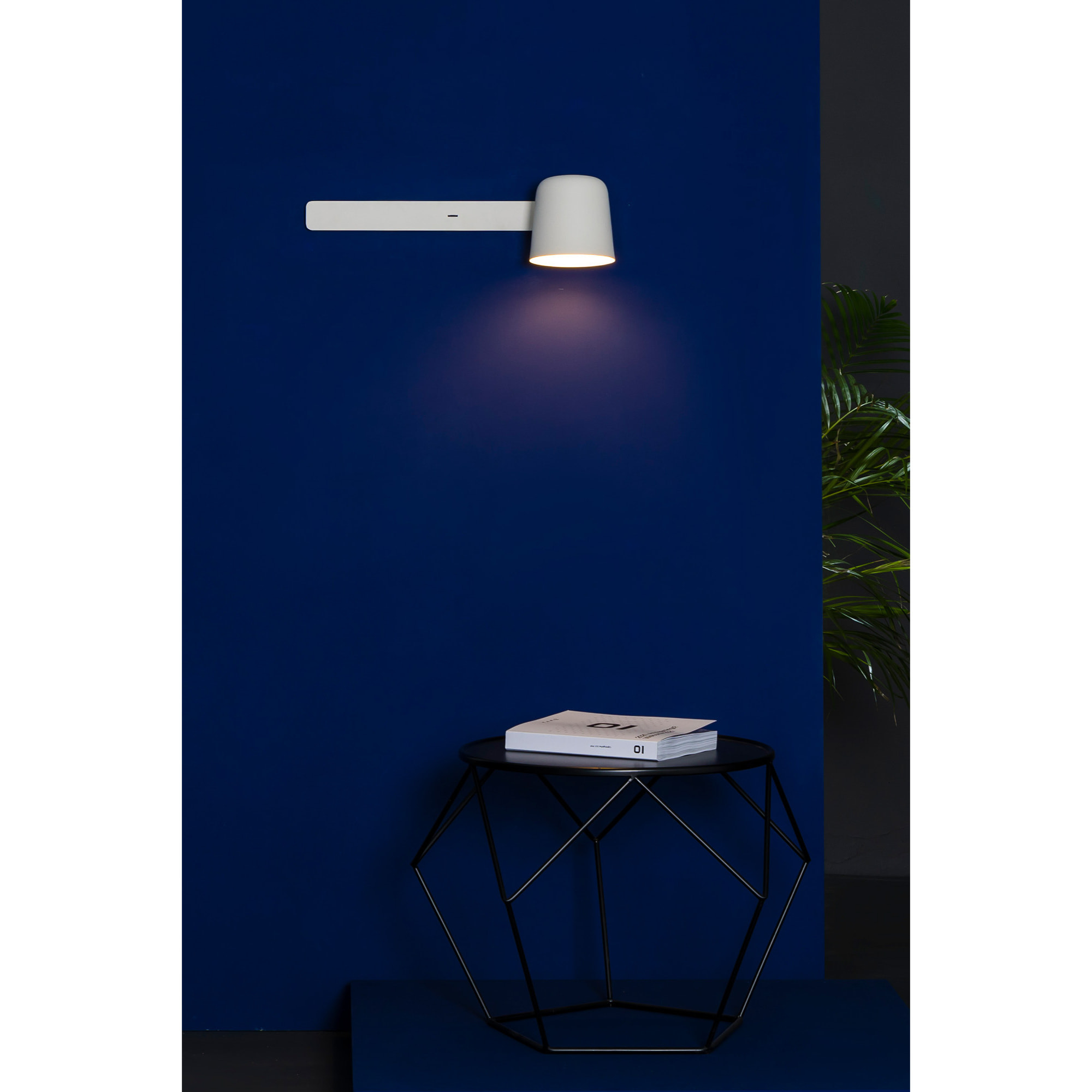 TILA Lampe applique blanc