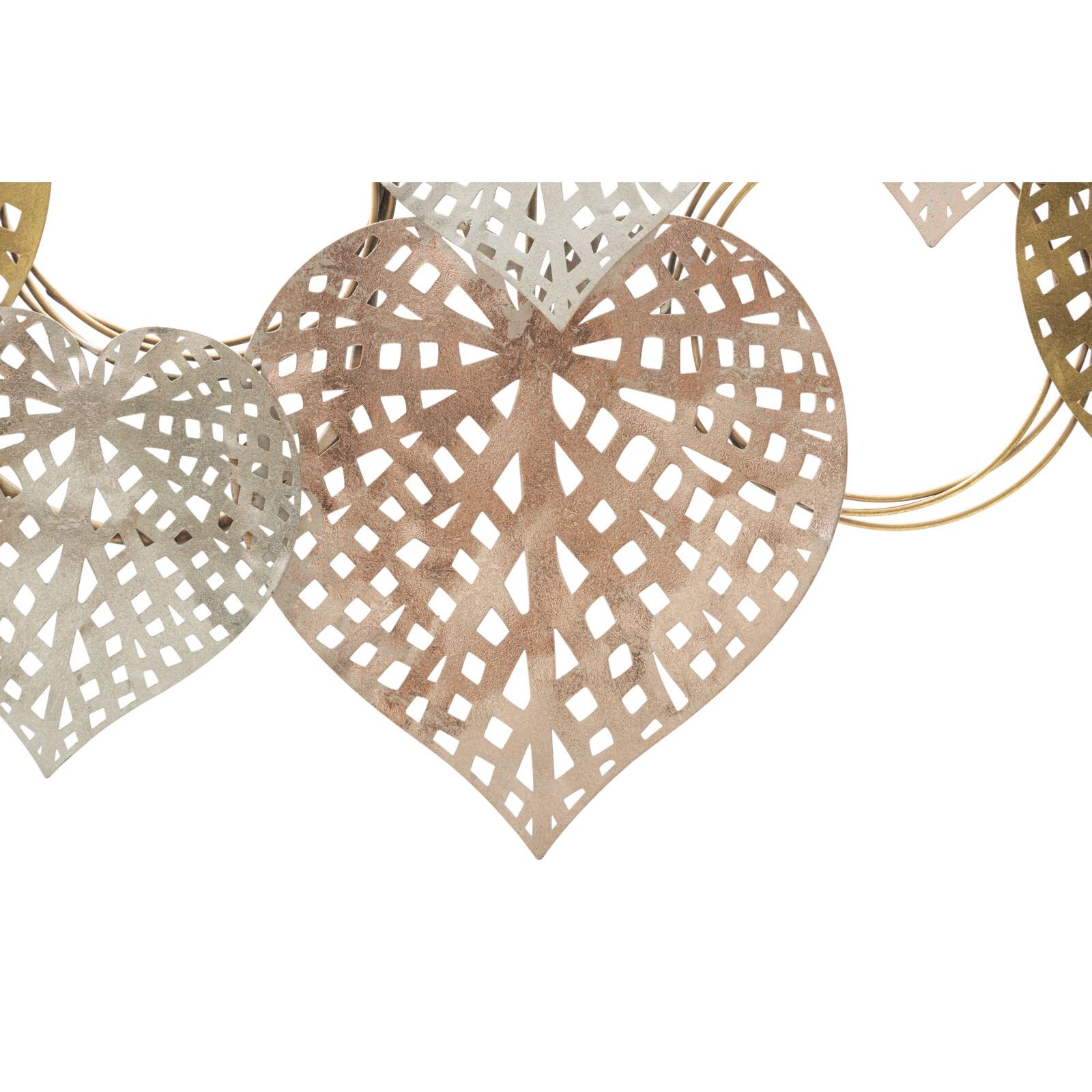 PANNELLO IN FERRO HEARTS CM 91X2,5X39,5