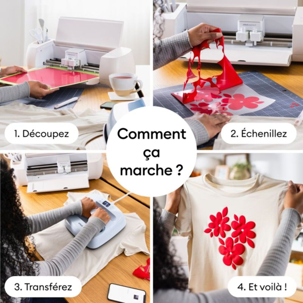 Accessoire CRICUT Puff Iron On Black