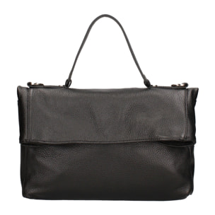 Borsa a spalla da donna - Modello False - Vera pelle - 34.0 x 21.0 x 12.0 cm