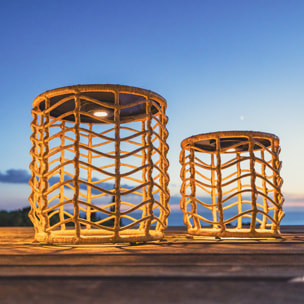 2 Table basse solaire NERITA D35/45CM