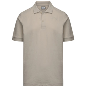 Kappa - Polo Shirts Uomo Beige - Logo Izzy