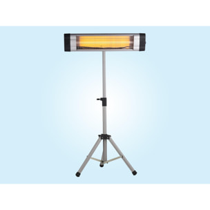 Calefactor halógeno 3000W para uso interior o exterior HEATY EXC 30 PURLINE