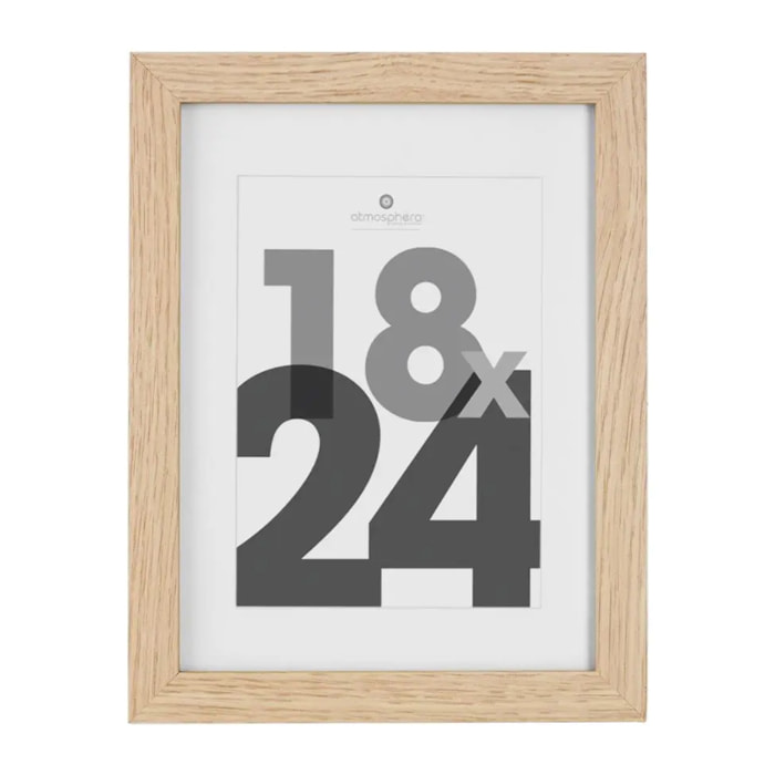 Cadre photo bois "Eva" bois 18x24cm