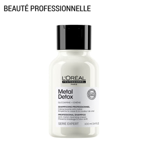 Serie Expert Metal Detox - Shampoing anti-métal pour cheveux sensibilisés et cassants.