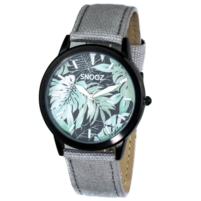 Reloj Snooz SAA-011 Unisex Analogico Cuarzo con Correa de Piel