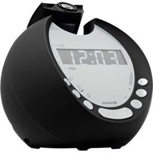 Radio réveil ESSENTIELB RRVP-100 Noir