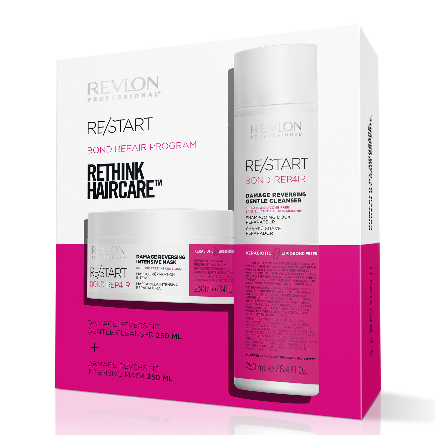 Re/start Bond Repair - Coffret Shampooing Réparateur Doux 250 ml + Masque Réparateur Intensif 250 ml