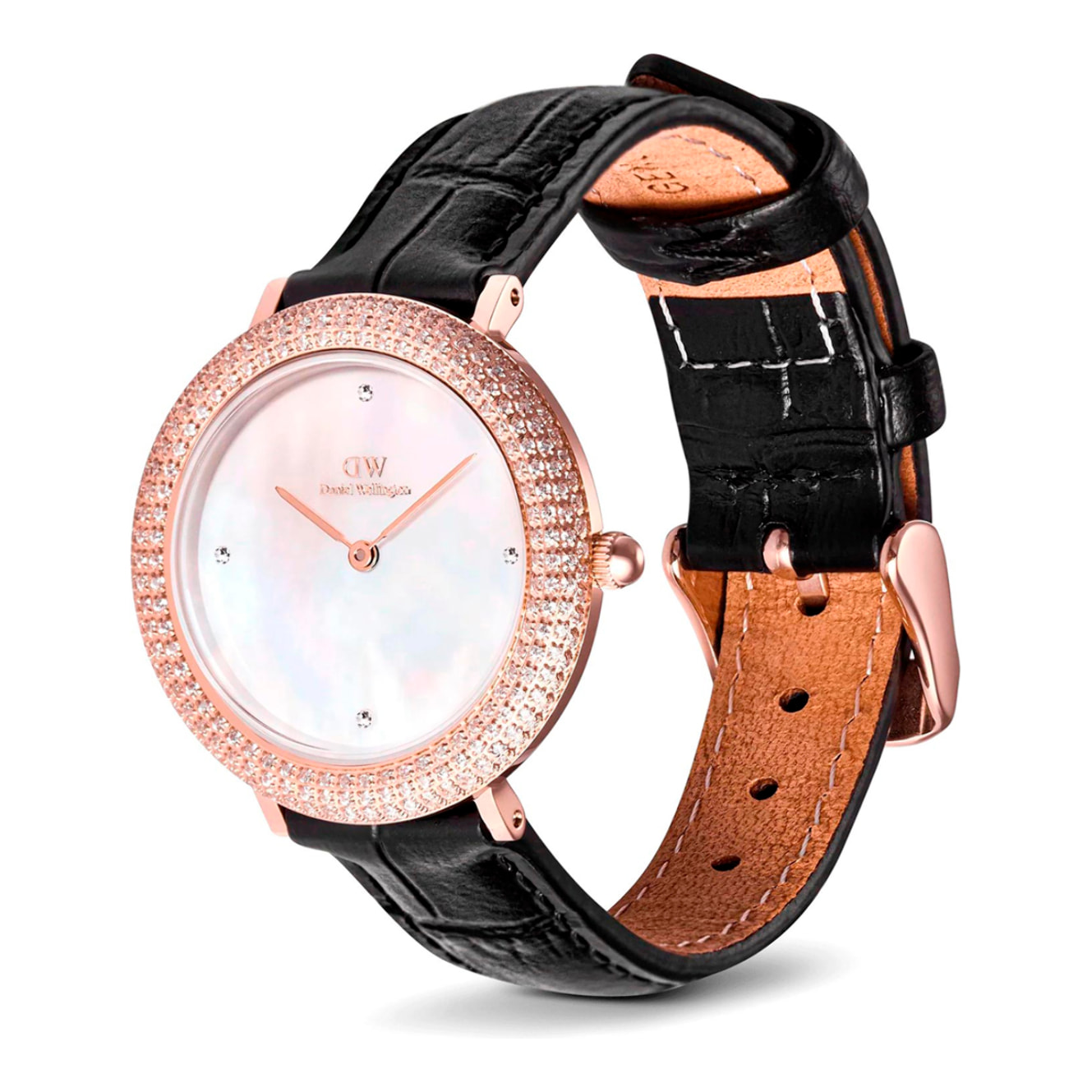 Reloj Daniel Wellington DW00100827 Mujer Analogico Cuarzo con Correa de Cuero