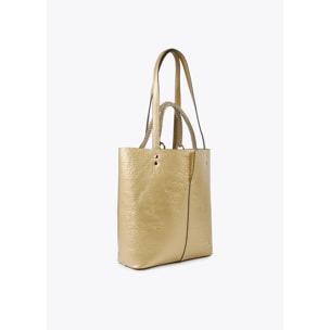 Borsa shopper metallizzata