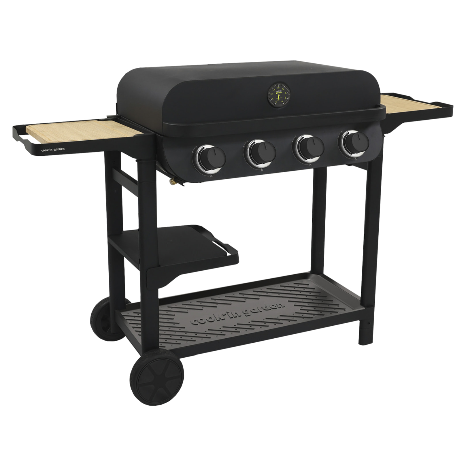 Cook'in Garden - Barbecue gaz FLAVO 76 SC sur chariot