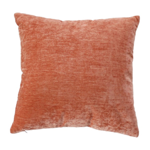 Coussin déhoussable en velours - Cuivre