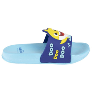 Ciabatta con Fascia Baby Shark Lui Baby Shark Azzurro