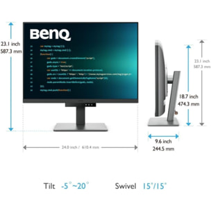 Ecran BENQ RD280U 28" IPS DUHD HDR USB-C 90W