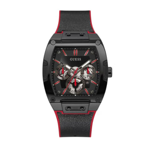 Reloj Guess GW0202G7 Hombre Analogico Cuarzo con Correa de Silicona