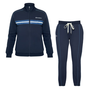 Tuta Donna SUPERGA Cotone Felpato Full Zip