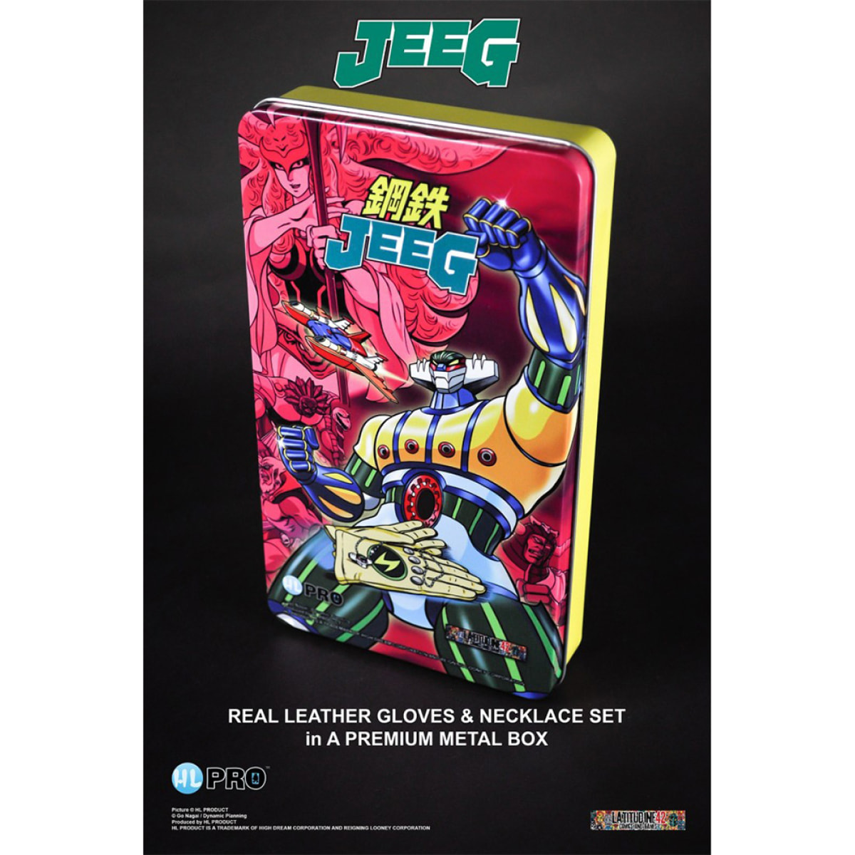 KOTETSU JEEG ROBOT METAL BOX SET SIZE M REPLICA HIGH DREAM