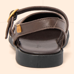 Sandalias N5874 SOFT NAPPA TESTA/ ARENISCA color Testa