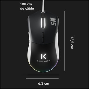 Souris Gamer Filaire SKILLKORP M5 ECO NOIRE Access