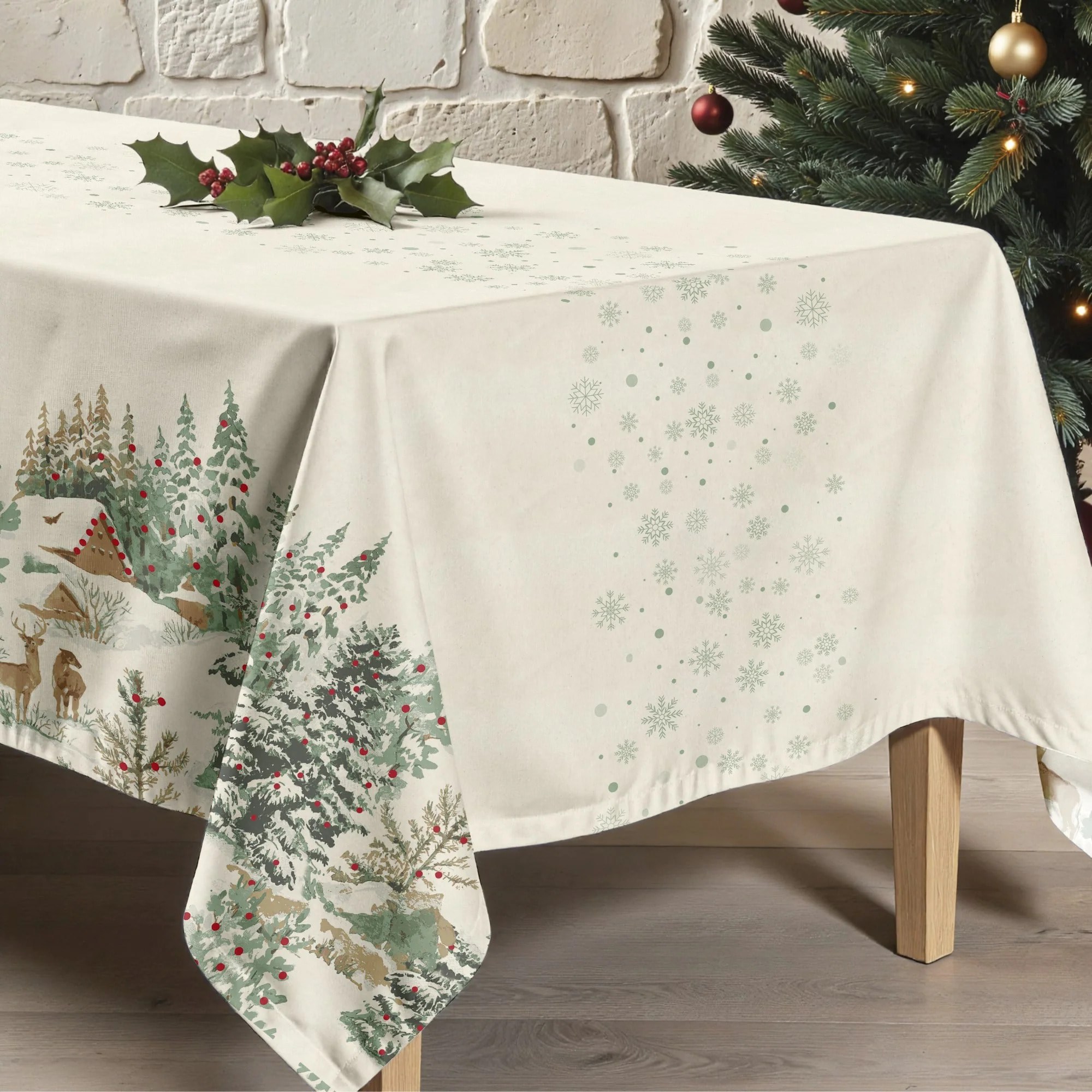 Nappe anti-taches New christmas ciervo 1225