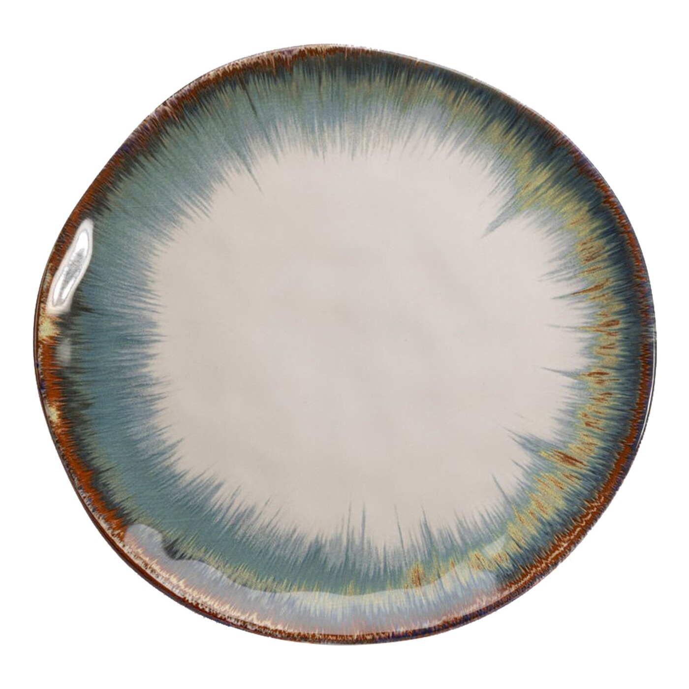 Assiettes Organic 26cm bleues set de 4 Kare Design