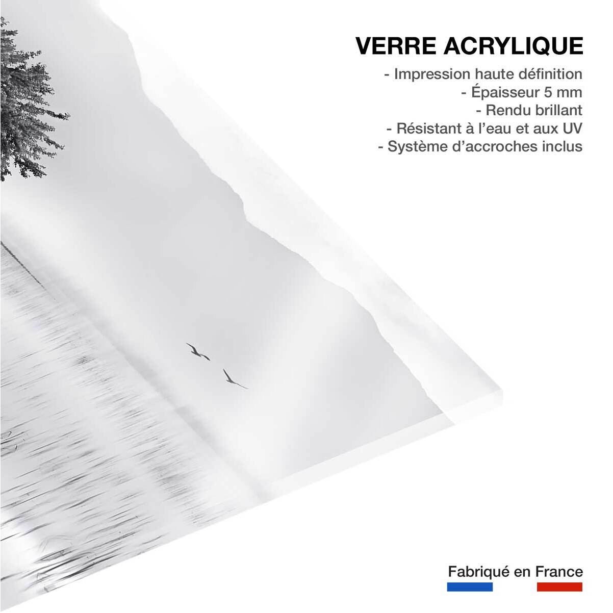 Tableau nature reflets d'eau Tableau plexiglas