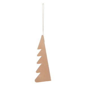 Décoration de sapin sapin beige 15cm