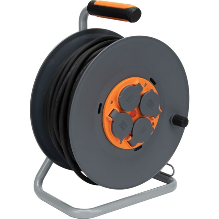 Multiprise ZENITECH chant IP44 40m 4x16A + guide cable