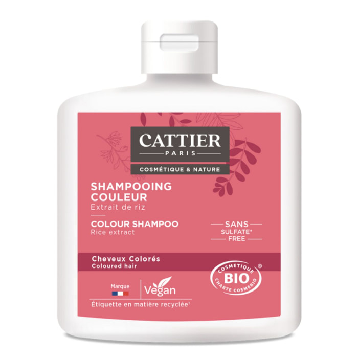 Shampooing Couleur - Cheveux Colorés - Sans Sulfate 250 ml