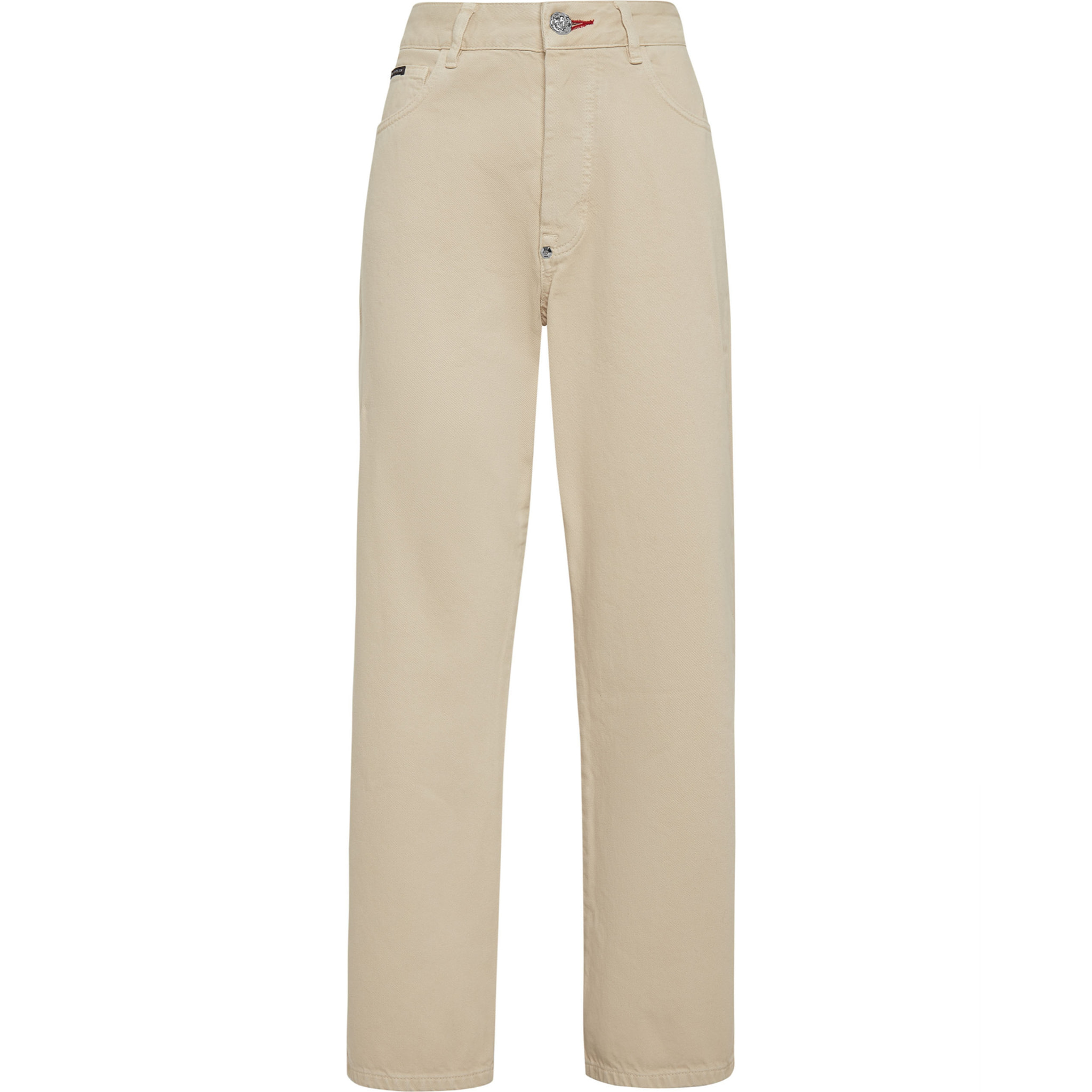 PHILIPP PLEIN Pantaloni in denim vestibilità loose ICONIC PLEIN