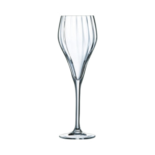 6 flûtes à champagne 16 cl Symétrie - Chef&Sommelier