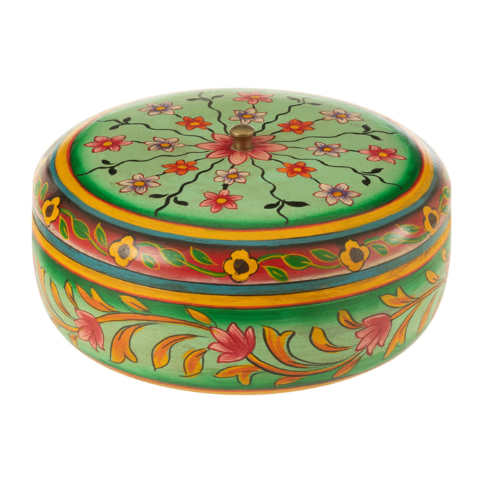 J-Line boîte + couvercle Mumbai - bois - mix