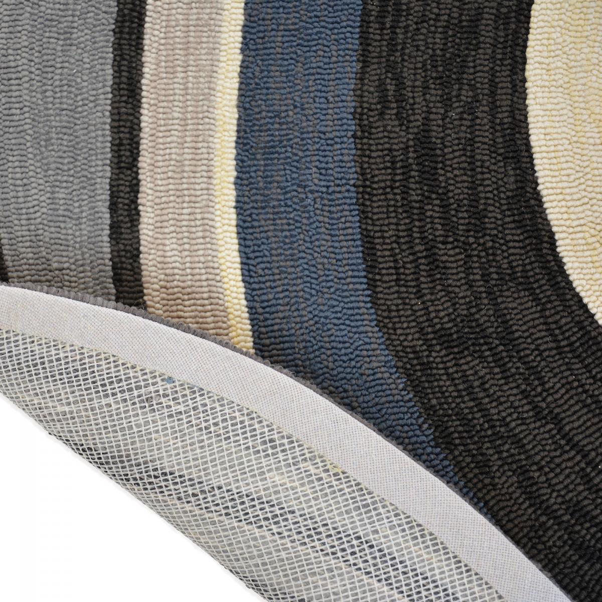 Tapis extérieur tissé kilim rectangle KAFI