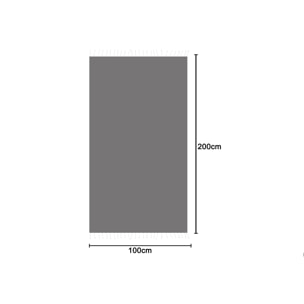 Telo Mare Fouta Modello Moranda Con Frange