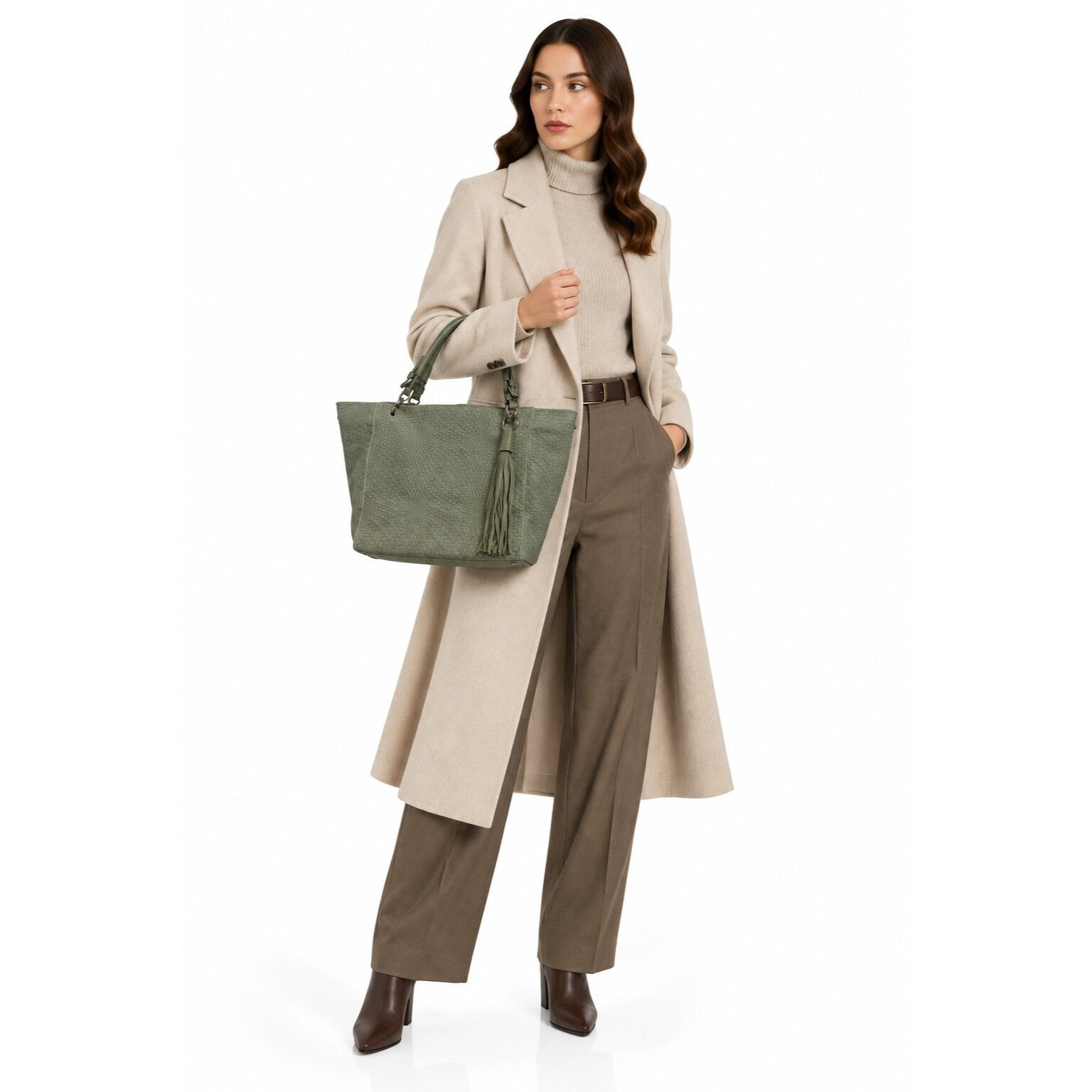 Tote Anna Luchini Verde