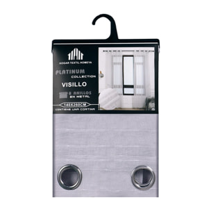 Tenda traslucida con stampo 140x260 cm.