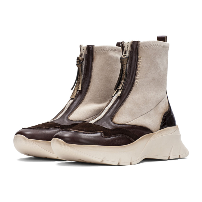 Botin sport Helsinki Marron milk 5 cm