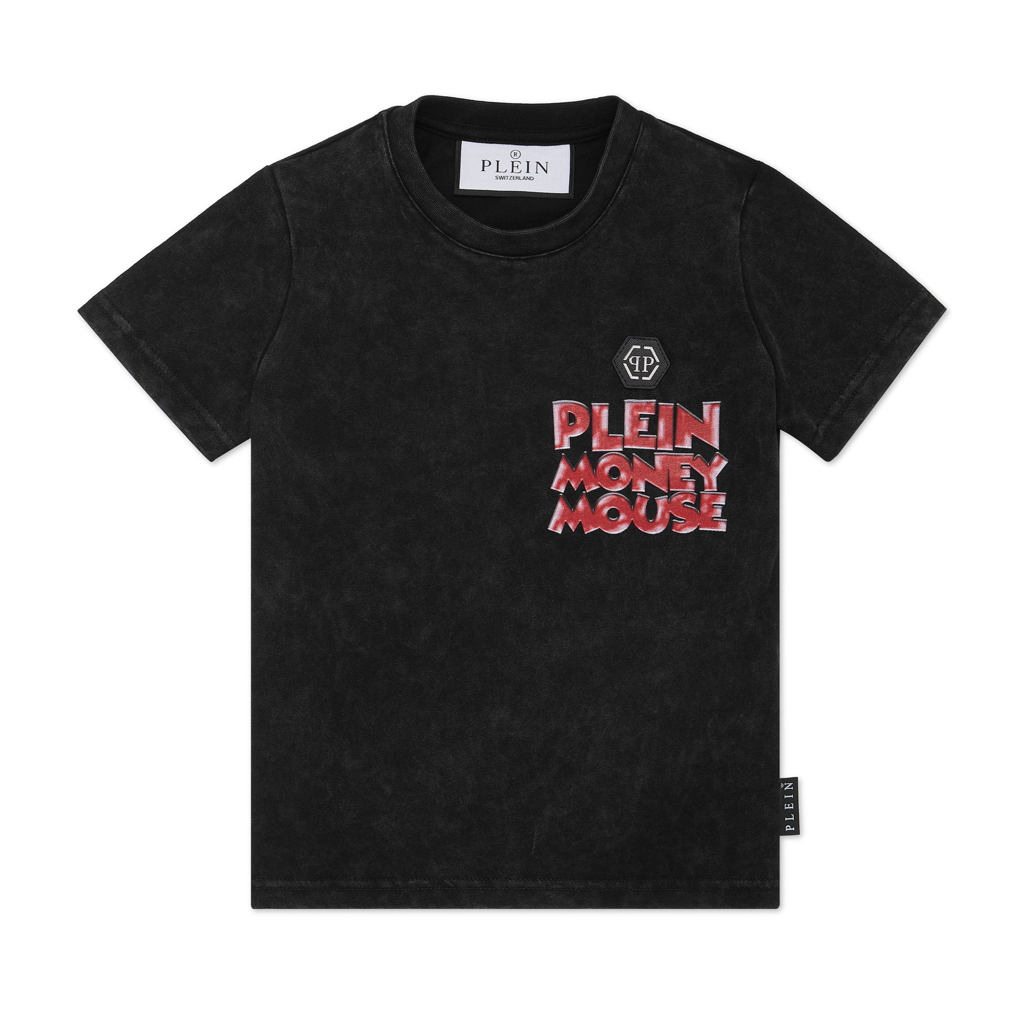 PHILIPP PLEIN T-Shirt Round Neck Ss MONEY