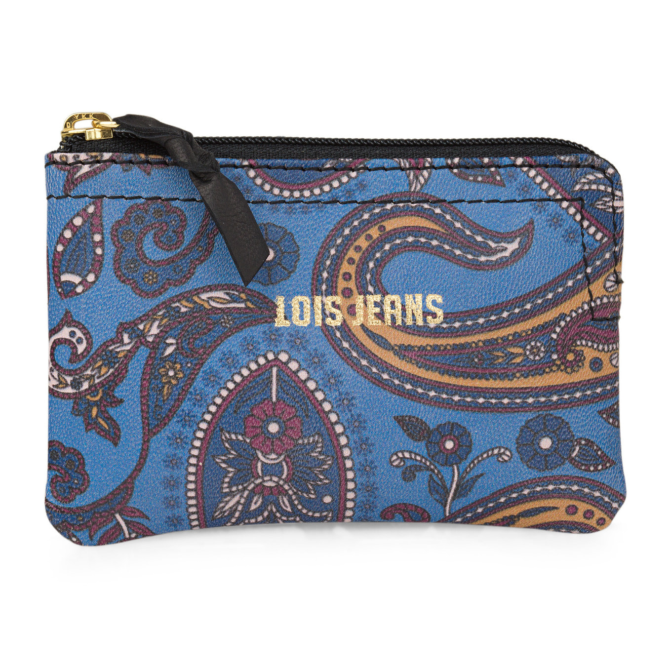 Monedero Piel Mujer Lois Mirage Azul