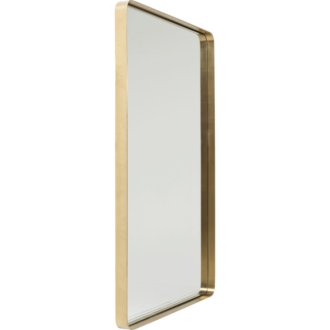 Miroir Curve laiton Kare Design