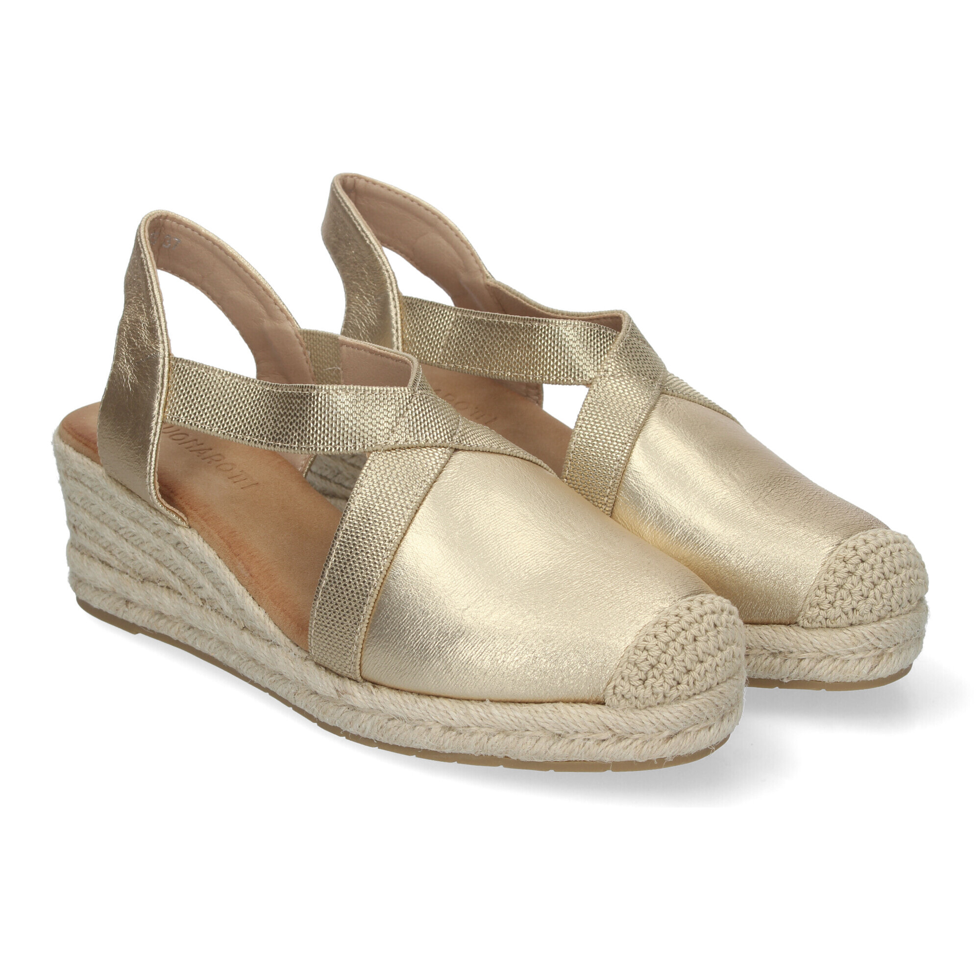 Sandalias de Cuña de Yute para Mujer, Estilo Elegante y Casual