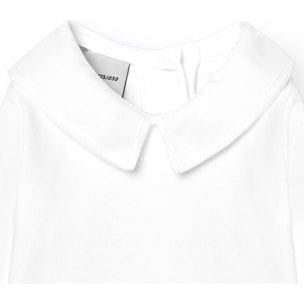 Body bebé manga larga cuello polo
